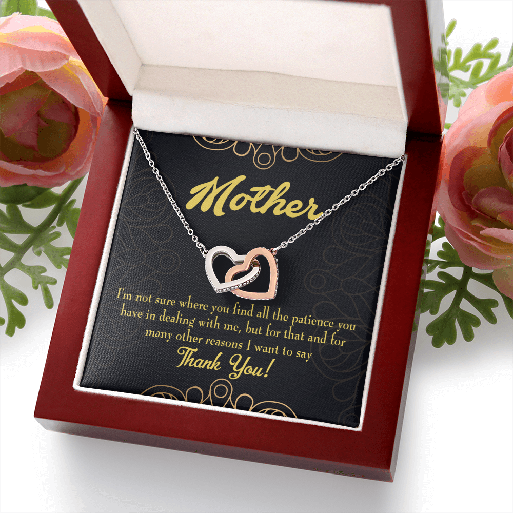 To Mom Patience Inseparable Necklace-Express Your Love Gifts