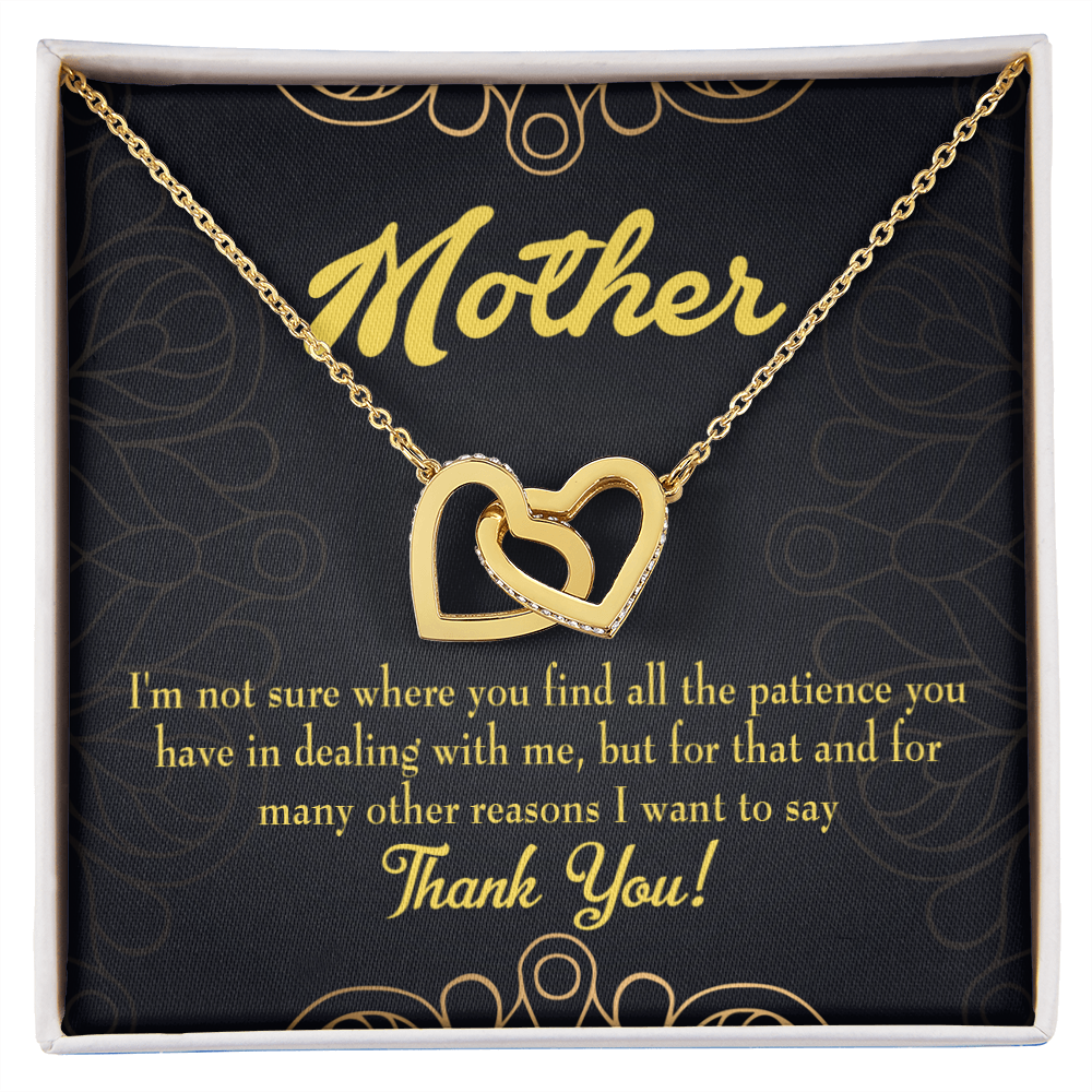 To Mom Patience Inseparable Necklace-Express Your Love Gifts