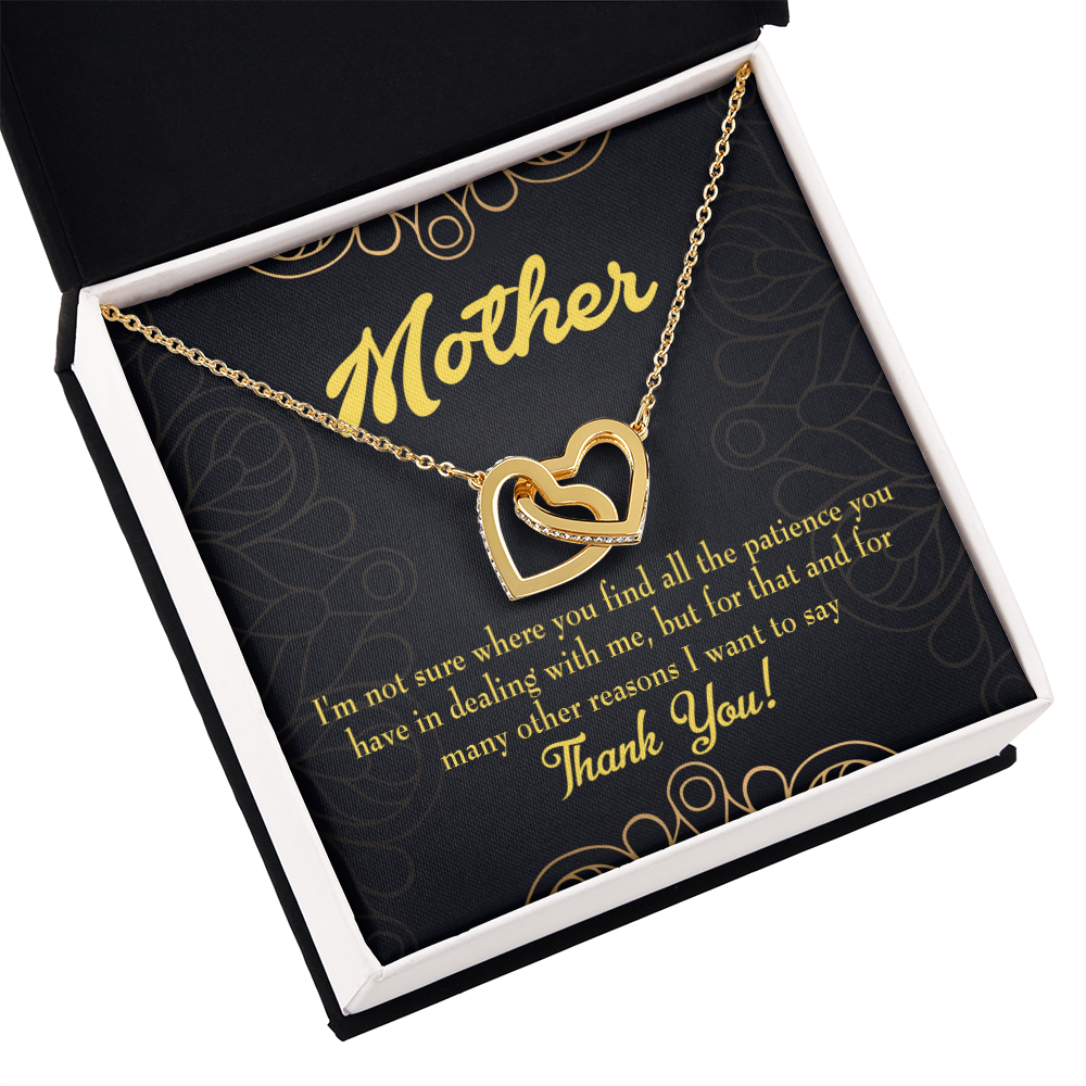 To Mom Patience Inseparable Necklace-Express Your Love Gifts