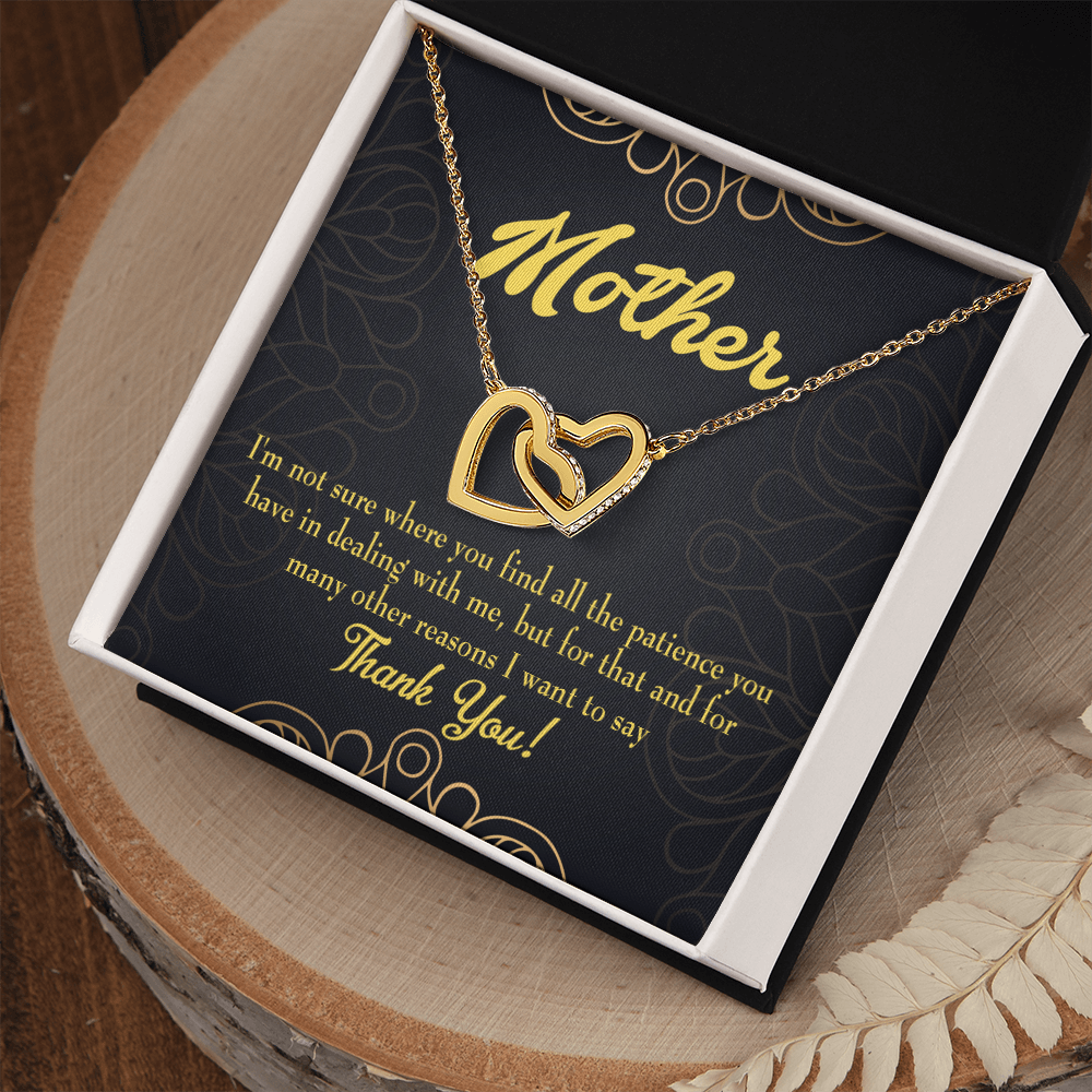 To Mom Patience Inseparable Necklace-Express Your Love Gifts