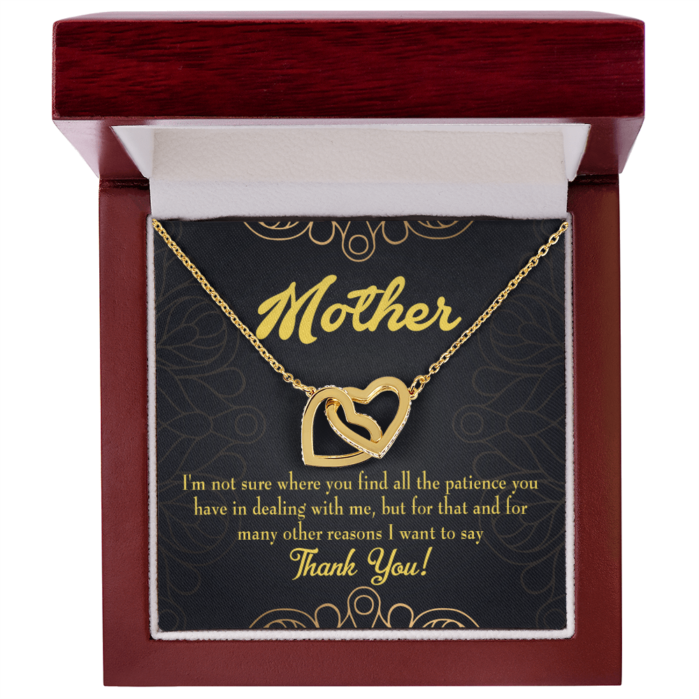 To Mom Patience Inseparable Necklace-Express Your Love Gifts