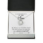 To Mom Remembrance Message Guardian Angel MomWhite Forever Necklace w Message Card-Express Your Love Gifts