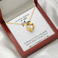 To Mom Remembrance Message Life so Beautiful White Forever Necklace w Message Card-Express Your Love Gifts