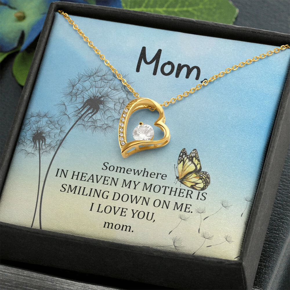 Mom in 2024 heaven necklace