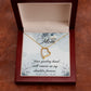 To Mom Remembrance Message Your Guiding Hand Forever Necklace w Message Card-Express Your Love Gifts