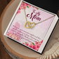 To Mom So Many Memeories Together Inseparable Necklace-Express Your Love Gifts