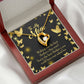 To Mom Son Mother Forever Necklace w Message Card-Express Your Love Gifts