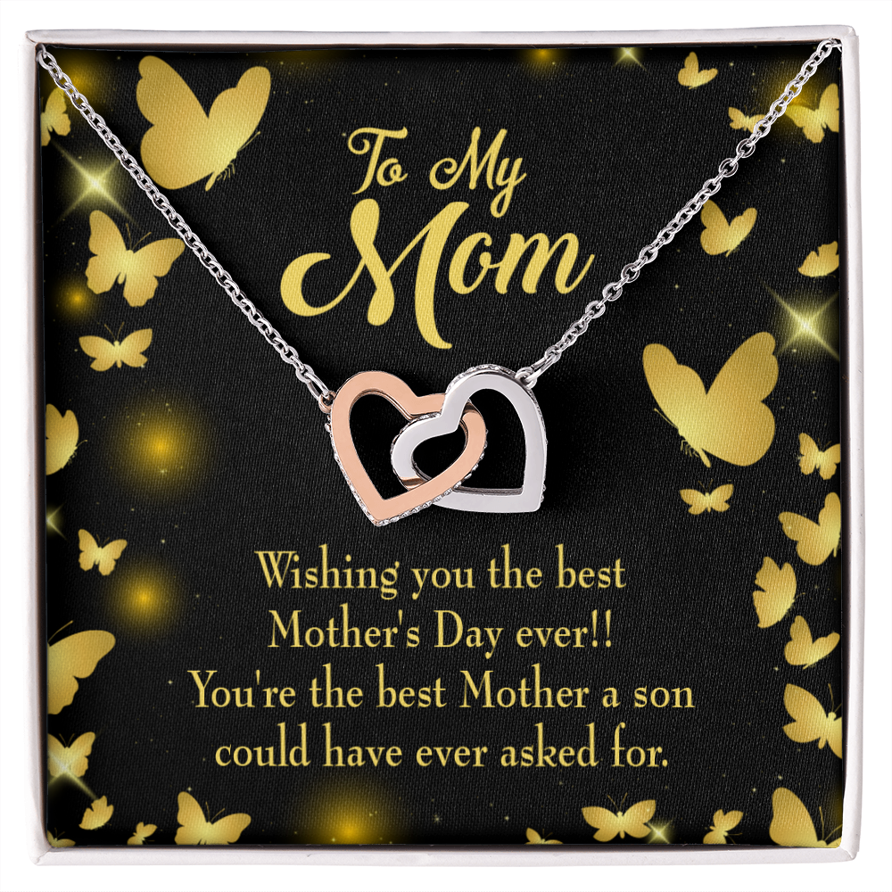 To Mom Son Mother Inseparable Necklace-Express Your Love Gifts