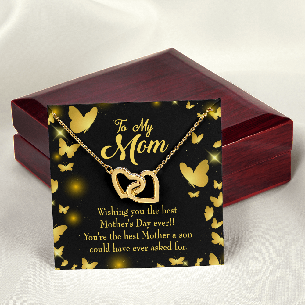 To Mom Son Mother Inseparable Necklace-Express Your Love Gifts