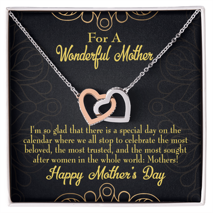 To Mom Special Day Inseparable Necklace-Express Your Love Gifts