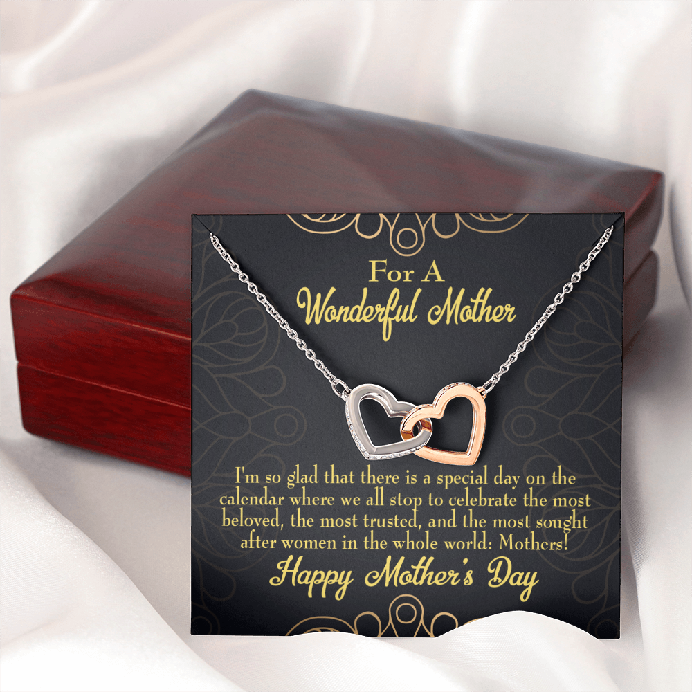 To Mom Special Day Inseparable Necklace-Express Your Love Gifts