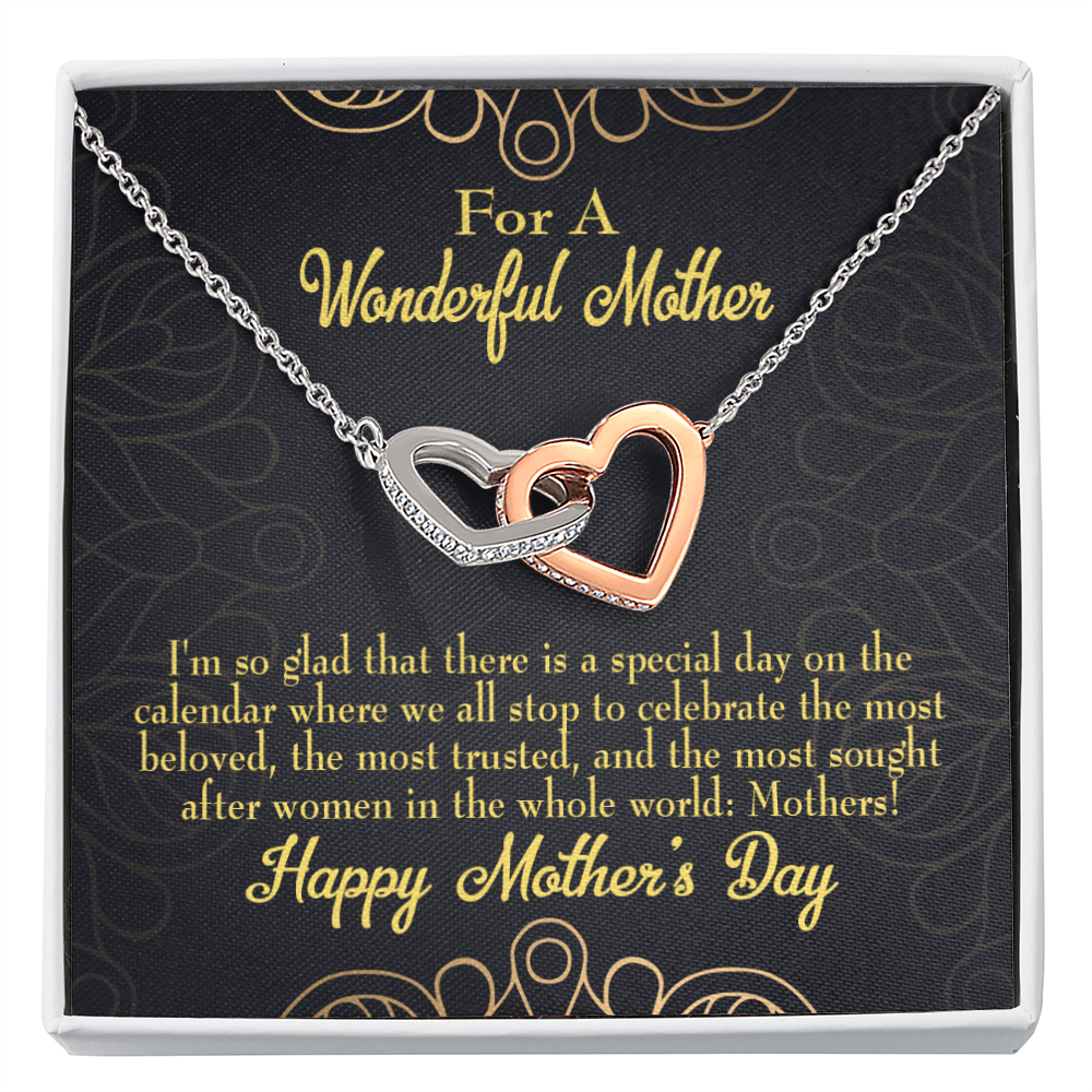 To Mom Special Day Inseparable Necklace-Express Your Love Gifts