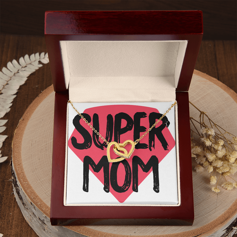 To Mom Super Mom Inseparable Necklace-Express Your Love Gifts