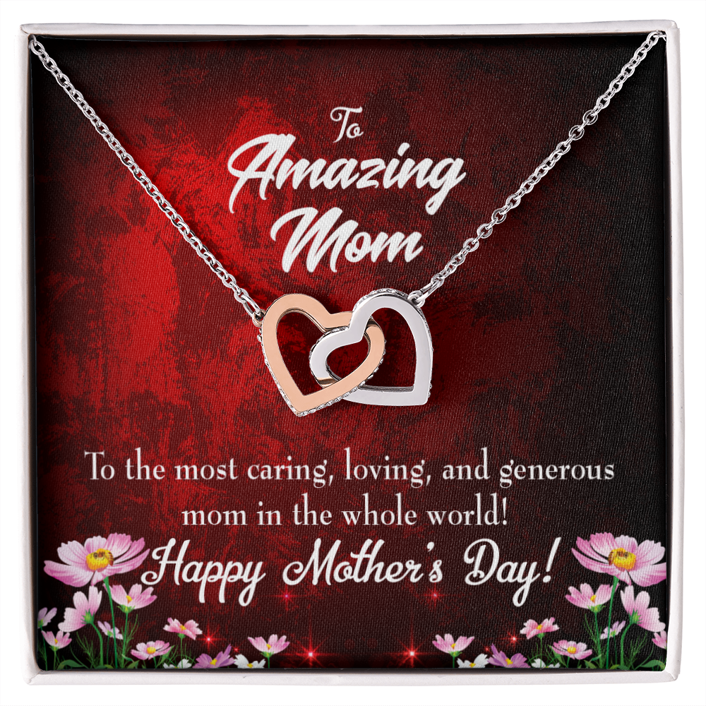 To Mom The Most Caring Inseparable Necklace-Express Your Love Gifts