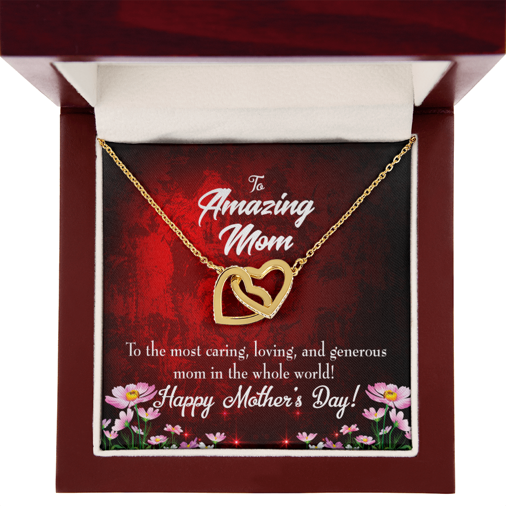 To Mom The Most Caring Inseparable Necklace-Express Your Love Gifts