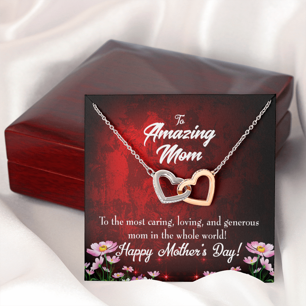 To Mom The Most Caring Inseparable Necklace-Express Your Love Gifts