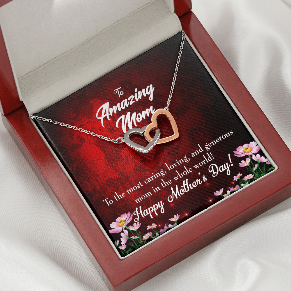 To Mom The Most Caring Inseparable Necklace-Express Your Love Gifts