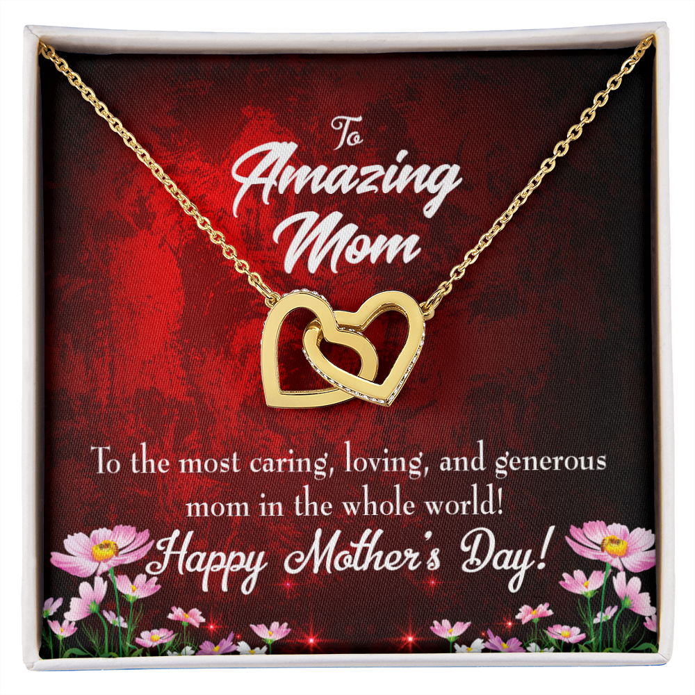 To Mom The Most Caring Inseparable Necklace-Express Your Love Gifts