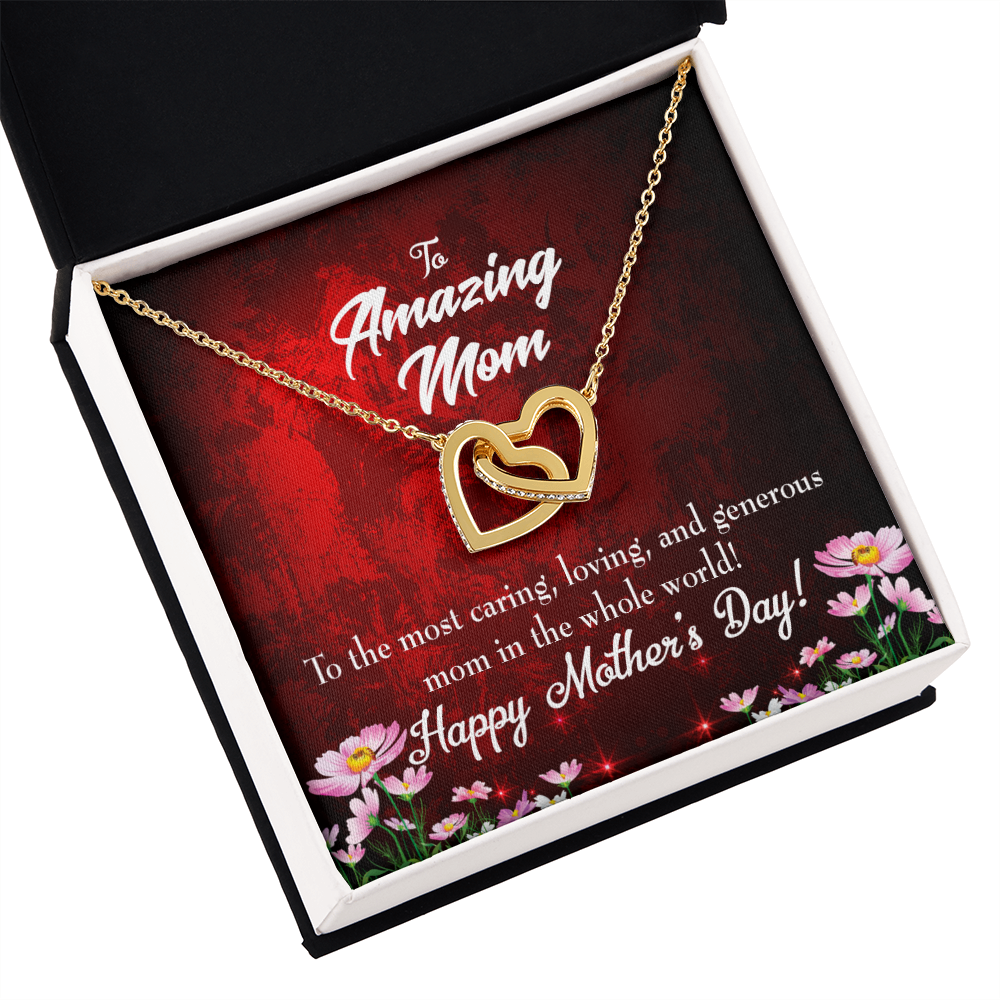 To Mom The Most Caring Inseparable Necklace-Express Your Love Gifts