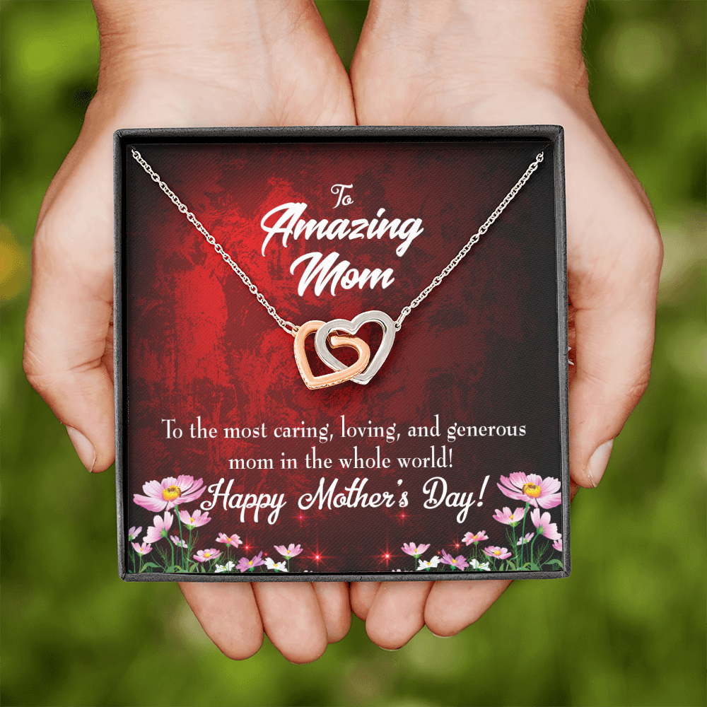 To Mom The Most Caring Inseparable Necklace-Express Your Love Gifts