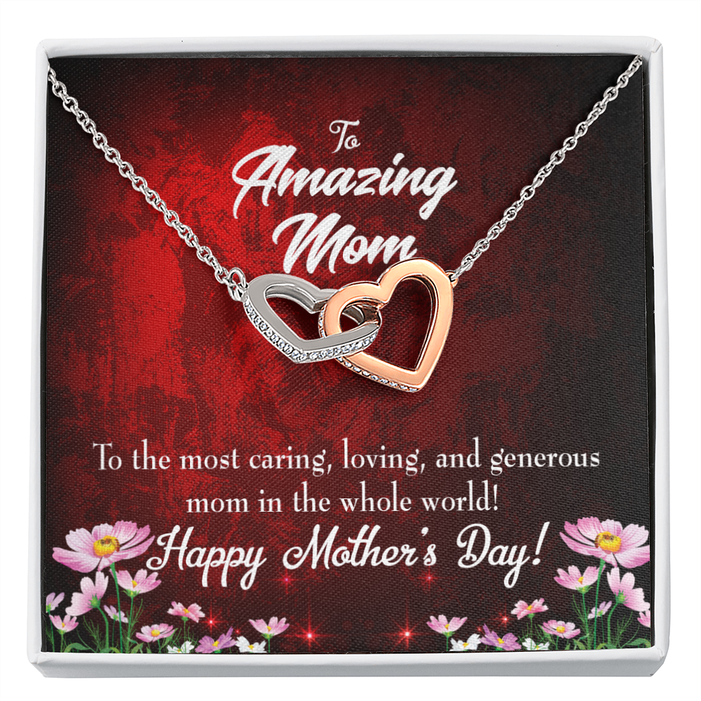 To Mom The Most Caring Inseparable Necklace-Express Your Love Gifts