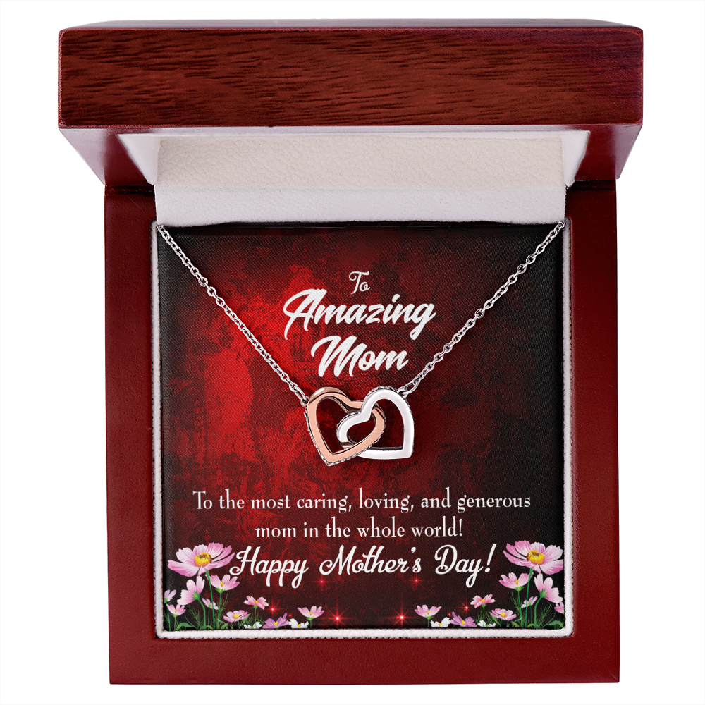 To Mom The Most Caring Inseparable Necklace-Express Your Love Gifts