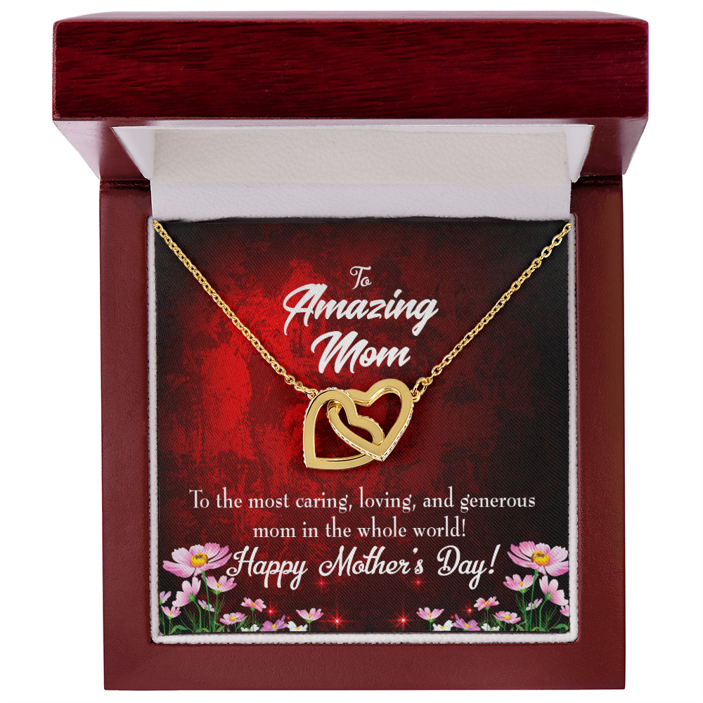 To Mom The Most Caring Inseparable Necklace-Express Your Love Gifts