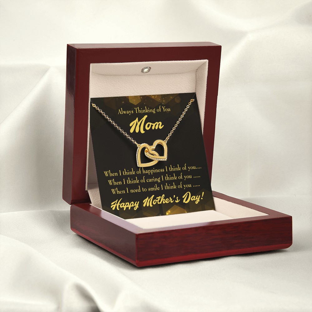 To Mom Thinking of You Inseparable Necklace-Express Your Love Gifts