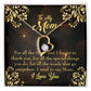 To Mom To My Mom Anchor Forever Necklace w Message Card-Express Your Love Gifts