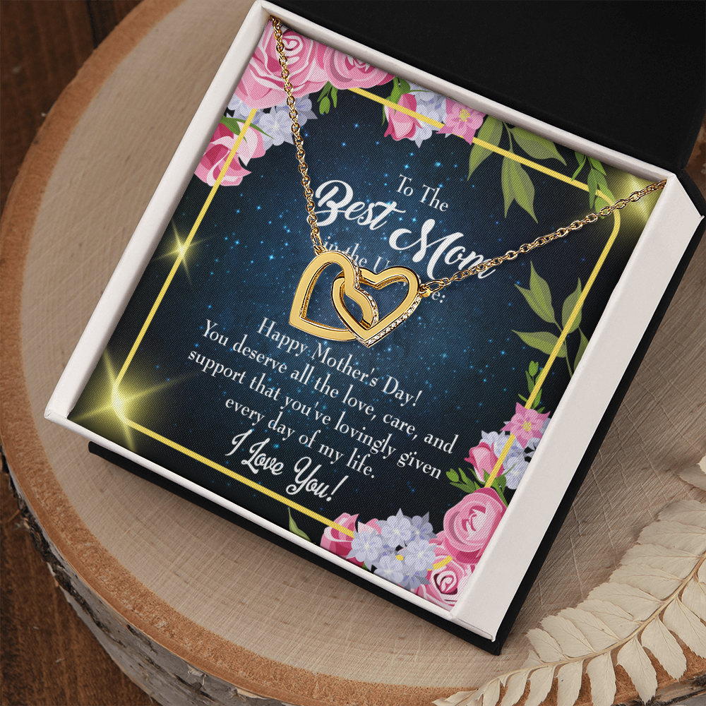 To Mom Universe Mom Inseparable Necklace-Express Your Love Gifts