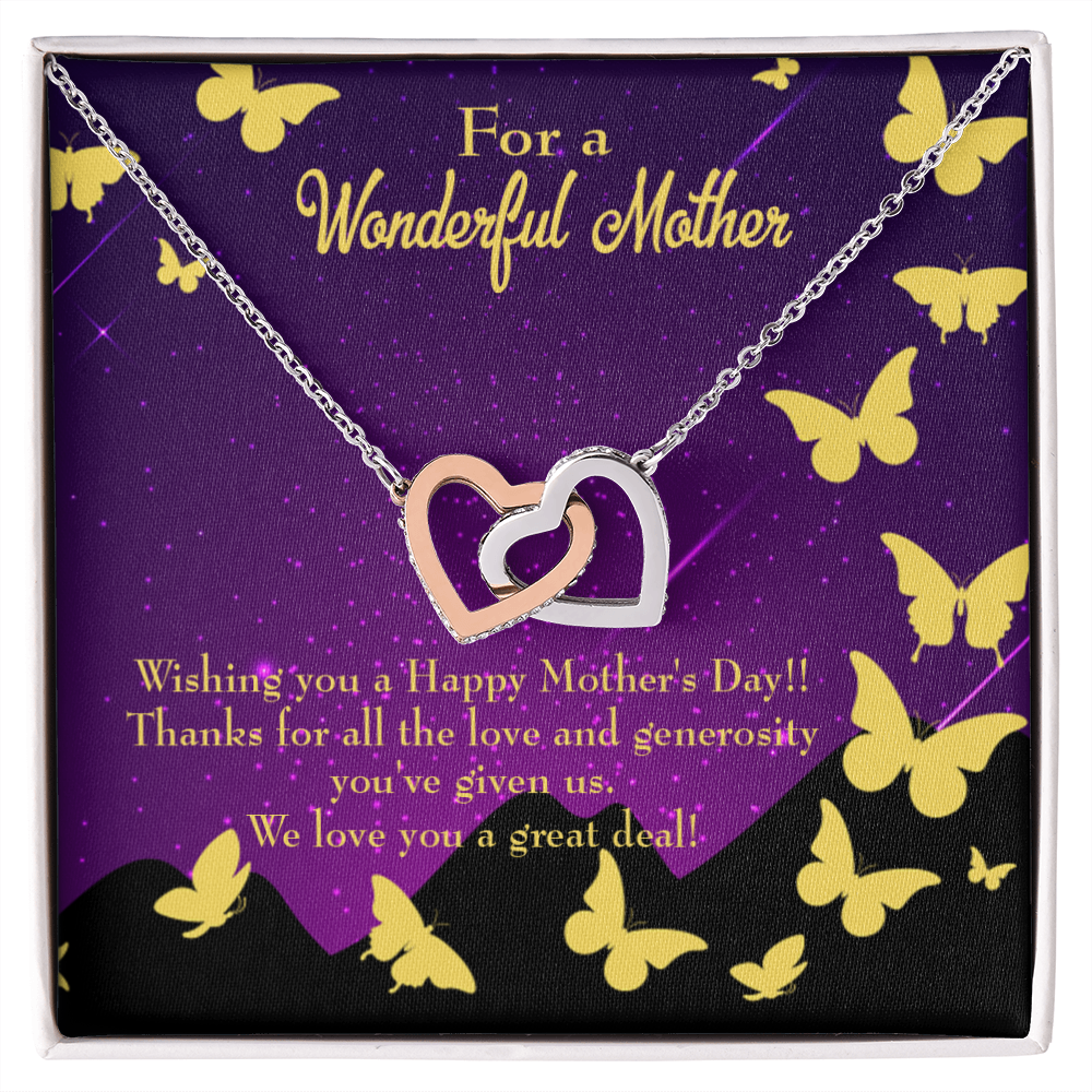 To Mom We Love Inseparable Necklace-Express Your Love Gifts