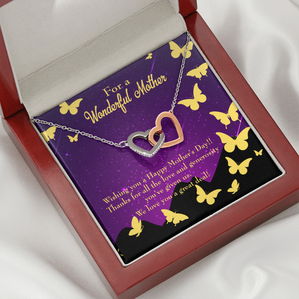 To Mom We Love Inseparable Necklace-Express Your Love Gifts