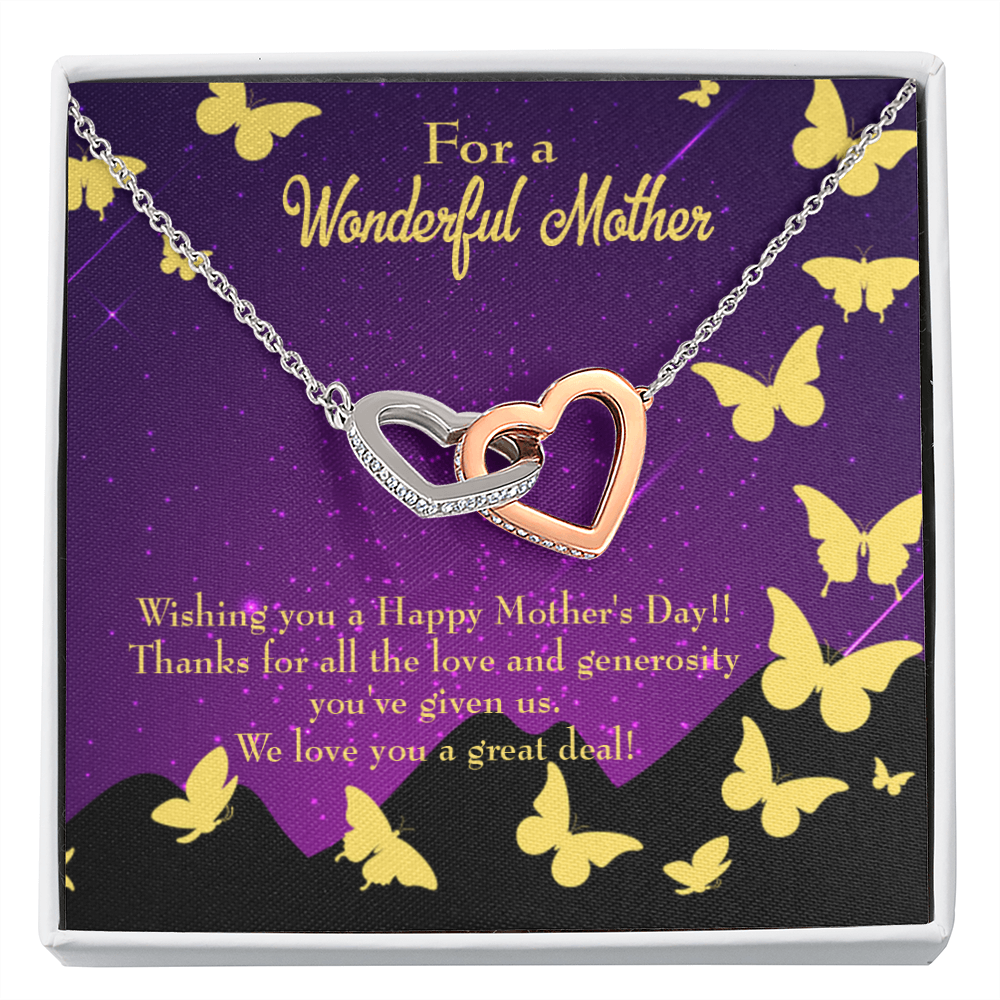 To Mom We Love Inseparable Necklace-Express Your Love Gifts