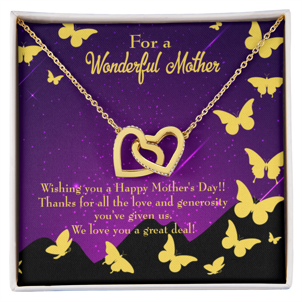 To Mom We Love Inseparable Necklace-Express Your Love Gifts