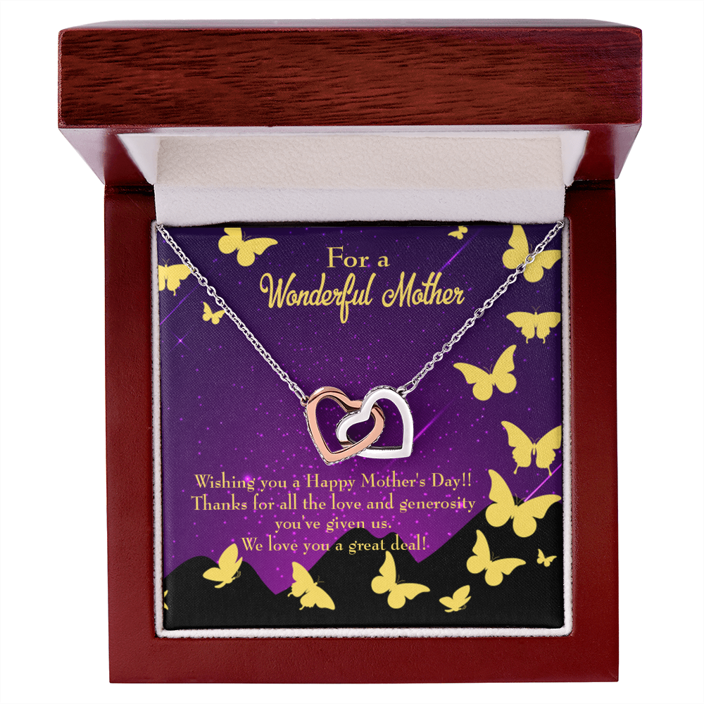 To Mom We Love Inseparable Necklace-Express Your Love Gifts