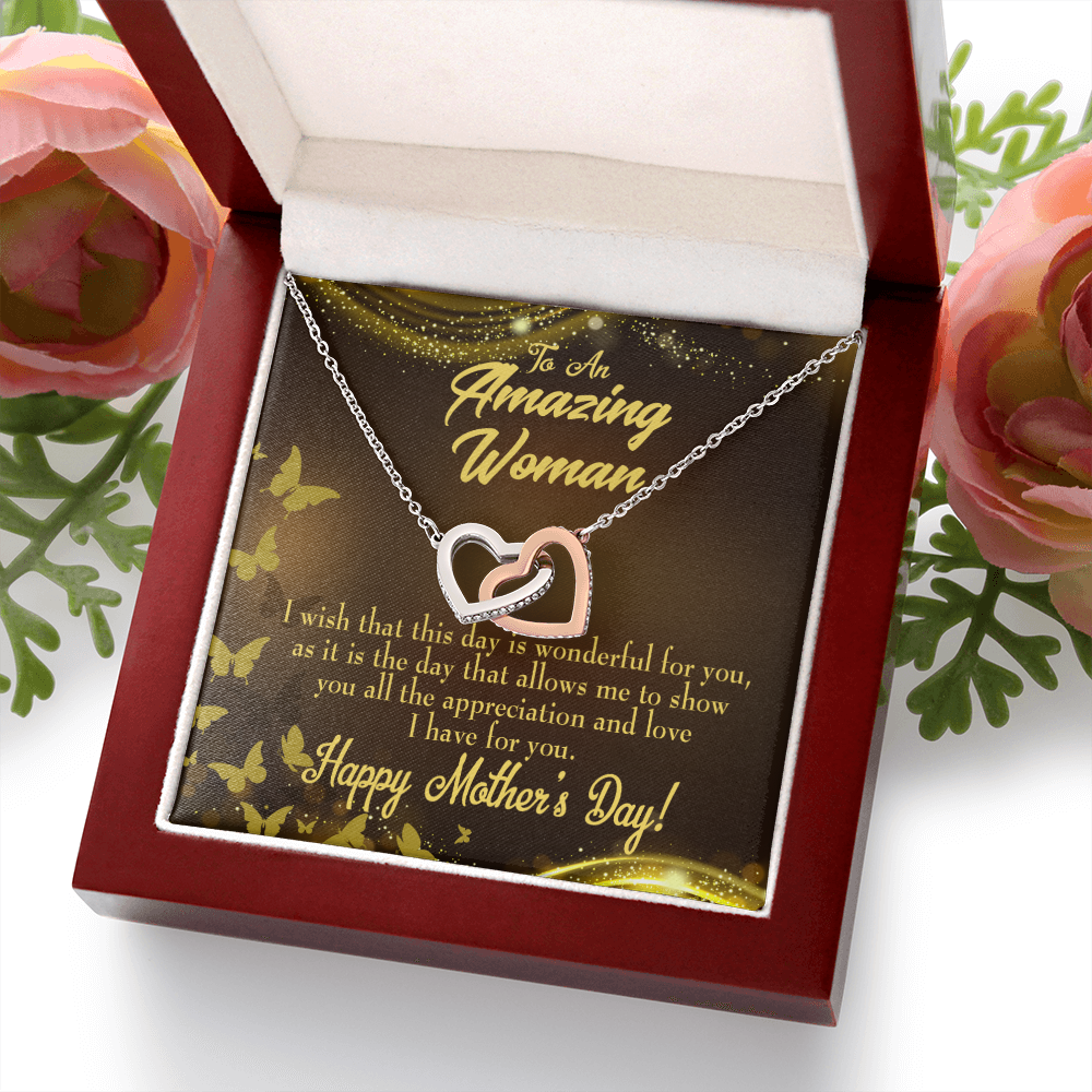 To Mom Wish This Day Inseparable Necklace-Express Your Love Gifts