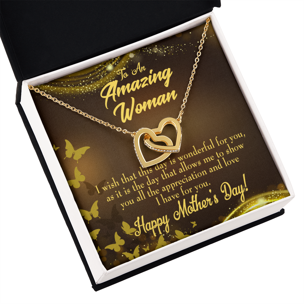 To Mom Wish This Day Inseparable Necklace-Express Your Love Gifts