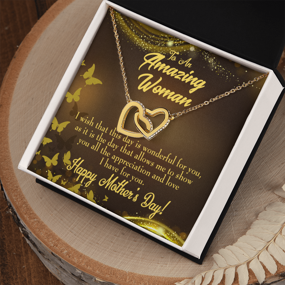 To Mom Wish This Day Inseparable Necklace-Express Your Love Gifts