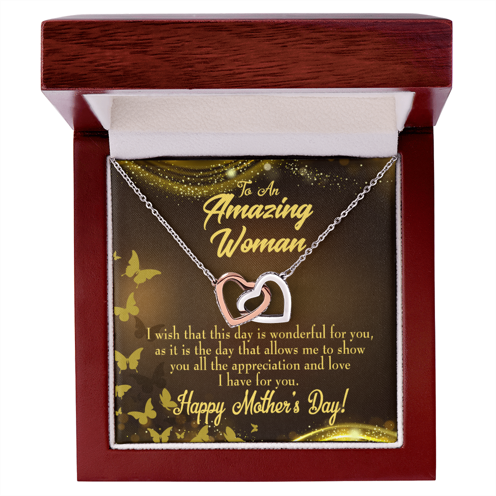 To Mom Wish This Day Inseparable Necklace-Express Your Love Gifts