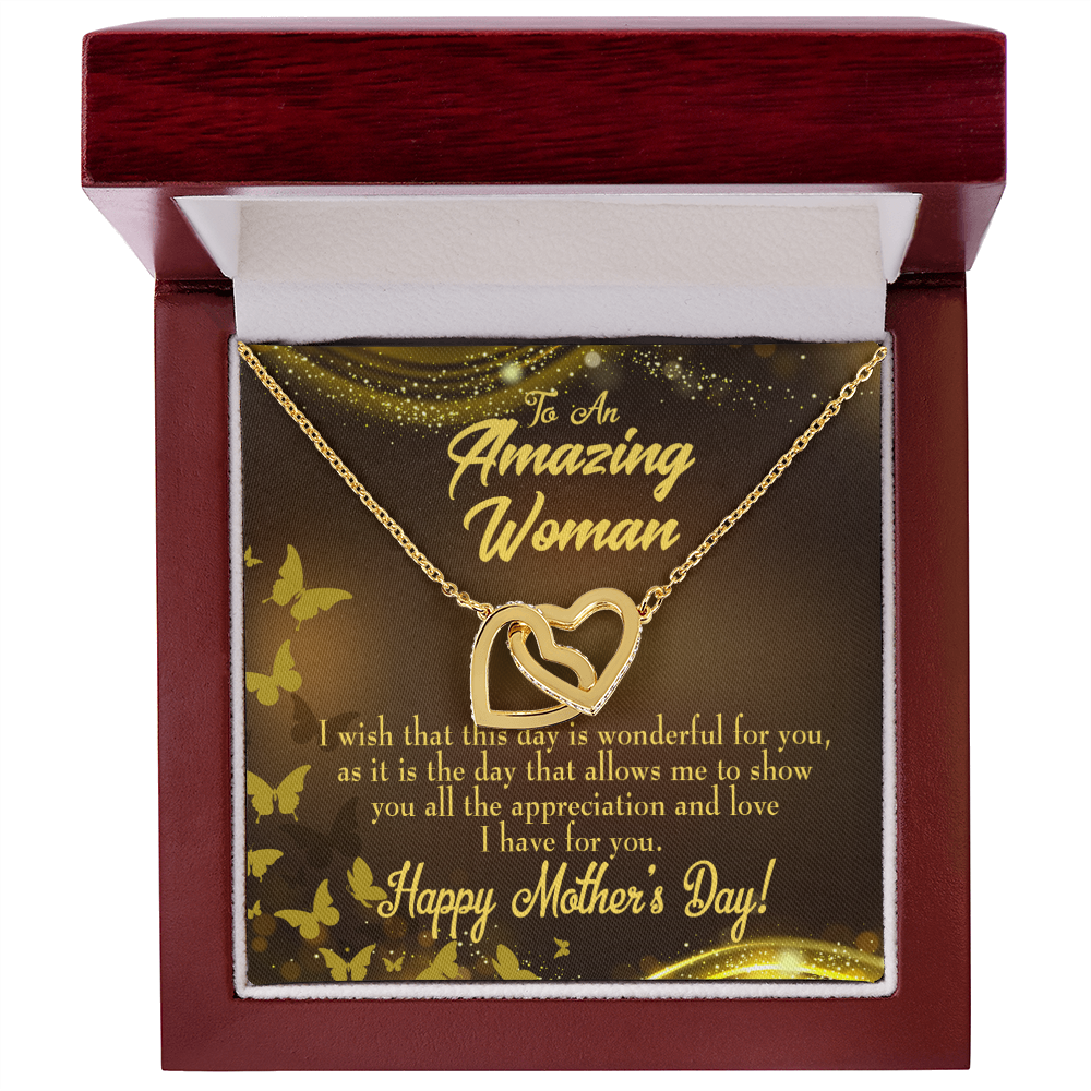 To Mom Wish This Day Inseparable Necklace-Express Your Love Gifts