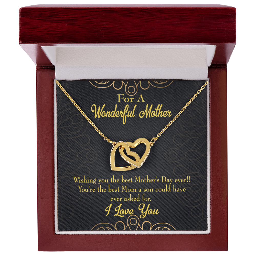 To Mom Wishing You Inseparable Necklace-Express Your Love Gifts