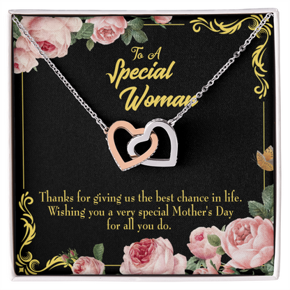 To Mom Wishing You Mom Inseparable Necklace-Express Your Love Gifts