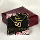 To Mom Wishing You Mom Inseparable Necklace-Express Your Love Gifts
