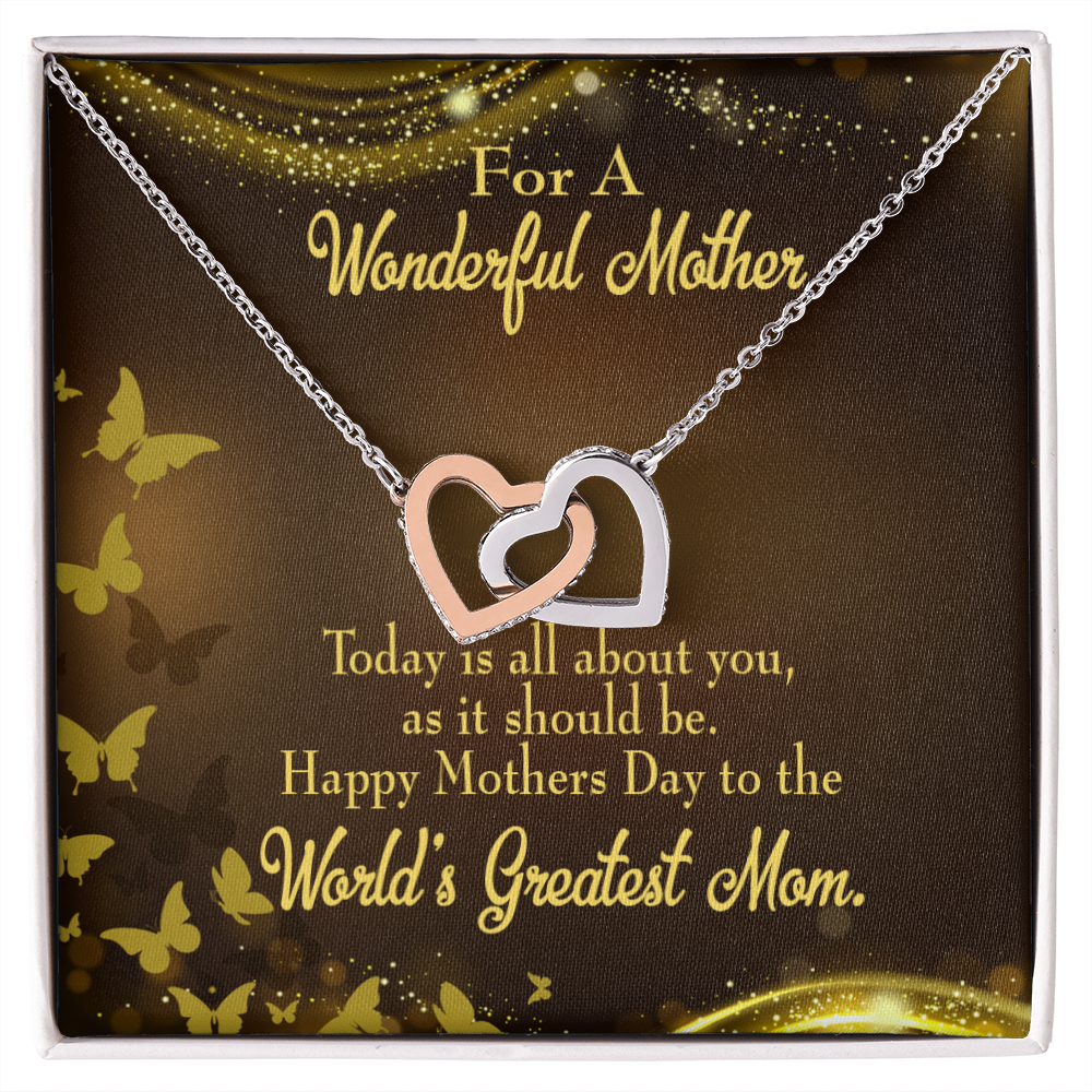 To Mom Wonderful Mother Inseparable Necklace-Express Your Love Gifts