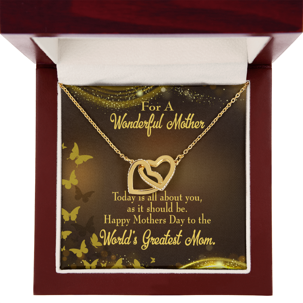 To Mom Wonderful Mother Inseparable Necklace-Express Your Love Gifts