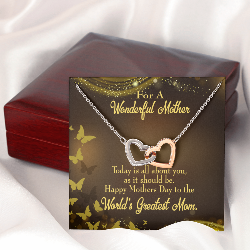 To Mom Wonderful Mother Inseparable Necklace-Express Your Love Gifts