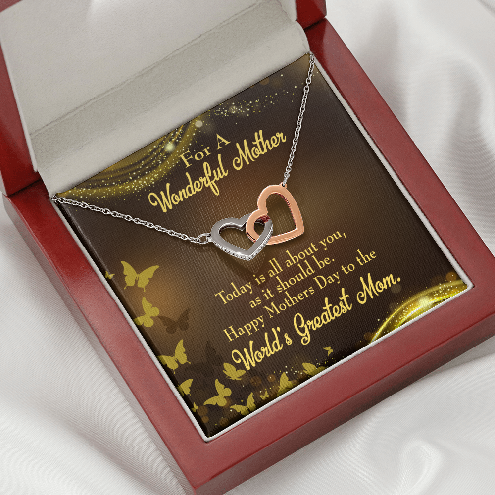 To Mom Wonderful Mother Inseparable Necklace-Express Your Love Gifts