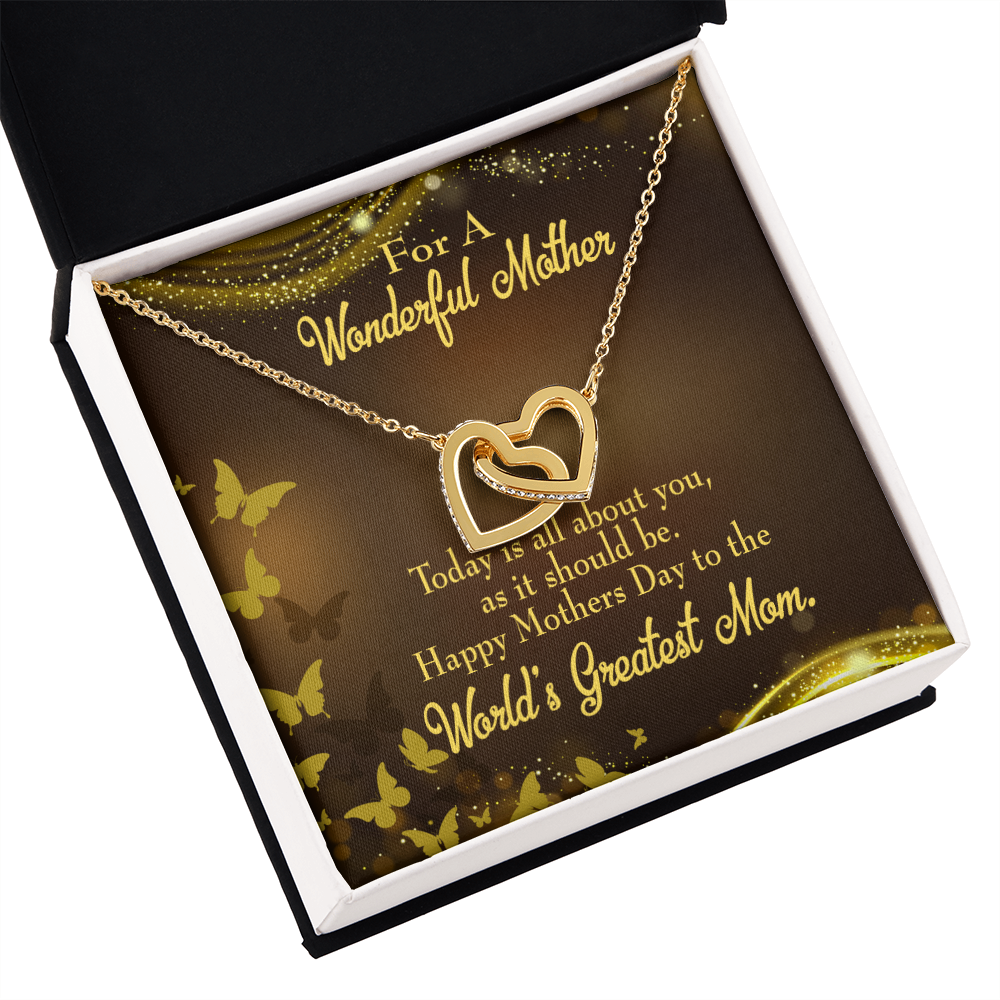 To Mom Wonderful Mother Inseparable Necklace-Express Your Love Gifts