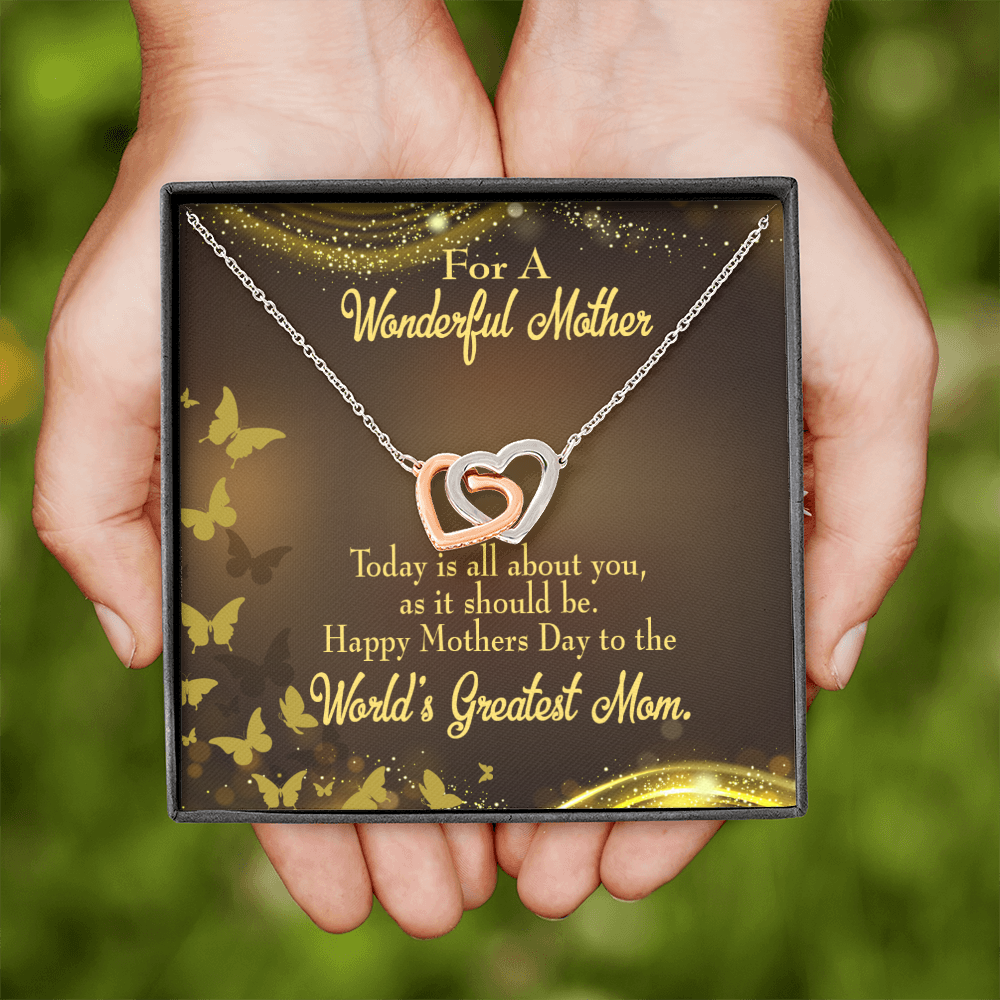 To Mom Wonderful Mother Inseparable Necklace-Express Your Love Gifts