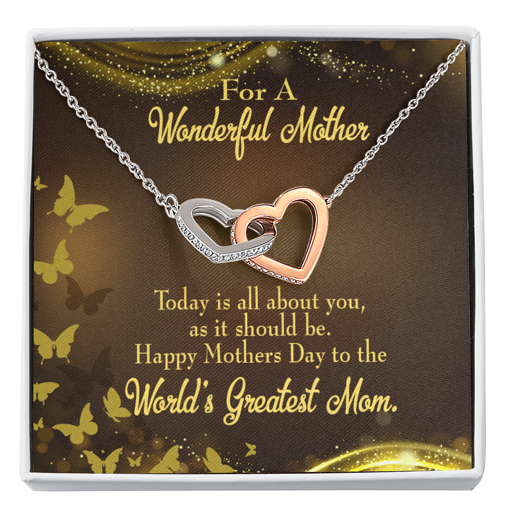 To Mom Wonderful Mother Inseparable Necklace-Express Your Love Gifts